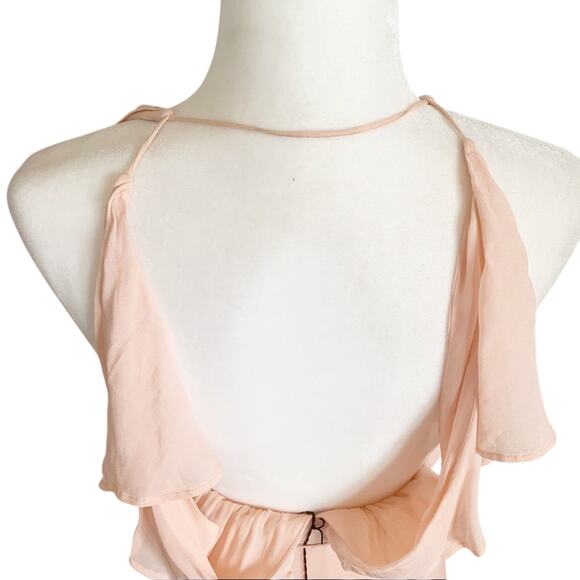 Reformation Arianna Maxi Dress XS Pink NWT - Picture 12 of 12